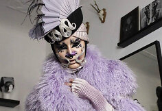 „Drag queen“ žvaigždė Hungry