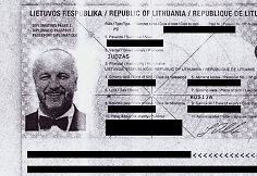 Propogandininkų publikuotos pasų kopijos, priklausančios oficialiai KAM delegacijai