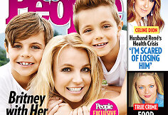 Britney Spears su sūnumis Seanu Prestonu ir Jaydenu Jamesu