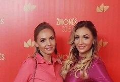 Gerda Žemaitė su seserimi Kristina