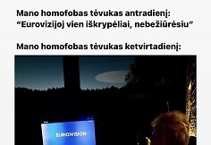 Interneto &scaron;maik&scaron;tuolių pok&scaron;tai apie &bdquo;Euroviziją&ldquo; 