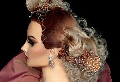 Ingos Bagdonaitės-Balevičienės darbas nuotoliniu būdu vykusiame konkurse &bdquo;OMC Hairworld 2020&ldquo;