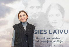 Vytauto V. Landsbergio filmo &bdquo;Debesies laivu&ldquo; premjeros svečiai