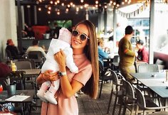 Viktorija Siegel su dukra Nicole