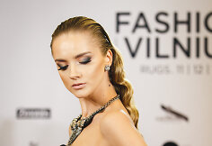 Įvaizdžio kūrėjų konkurso &bdquo;Fashion Vilnius STYLE&ldquo; momentas