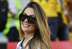 Brazilo Roberto Firmino žmona Larissa Pereira