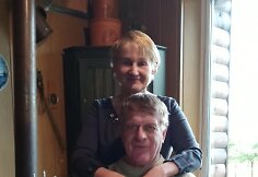 Daiva Petrauskė su vyru