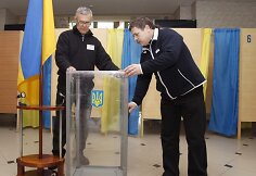 Ruo&scaron;iamos balsadėžės.