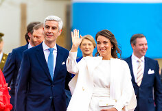 Liuksemburgo princesės Aleksandros ir Nicolo Bagory vestuvės