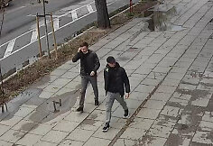 Užfiksuoti jauni vyrai