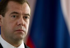 Rusijos prezidentas Dmitrijus Medvedevas