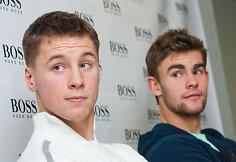 Ričardas Berankis ir Laurynas Grigelis