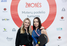 „Žmonės“ moterų padelio turnyras