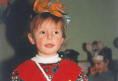 Ieva Zasimauskaitė vaikystėje