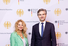 Vokietijos ambasada minėjo 35-ąją Vokietijos Vienybės dieną