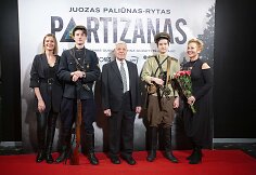 Filmo „Partizanas“ premjeros svečiai