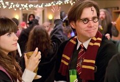 Jimas Carrey`s persirengęs Harry Potteriu
