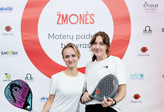 „Žmonės“ moterų padelio turnyras