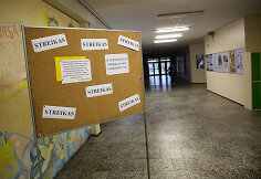 Streikas Vilniaus Žemynos progimnazijoje