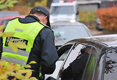 Policijos reidas Vilniuje, Ukmergės g.