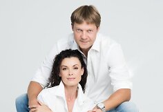 Laura Imbrasienė su vyru Gediminu Imbrasu