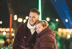 Kalėdinio parko Krik&scaron;tėnų dvare atidarymas