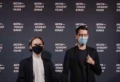Filmų festivalio &bdquo;Nepatogus kinas&ldquo; atidarymo akimirka