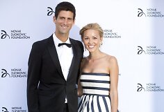 Novakas Džokovičius ir Jelena Ristič