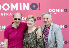 Vaidotas Martinaitis, Larisa Kalpokaitė, Jonas Bra&scaron;kys