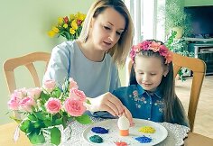Viktorija Mauručaitė su dukra Angela