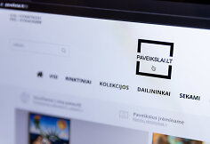 Internetinis puslapis Paveikslai.lt