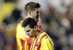 Gerardas Pique ir Lioneliis Messi