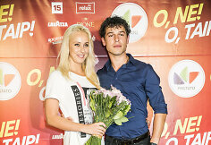 Ineta Stasiulytė ir Deividas Me&scaron;kauskas