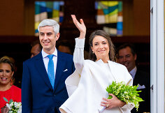 Liuksemburgo princesės Aleksandros ir Nicolo Bagory vestuvės