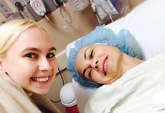 Simona Milinytė su mama Marija
