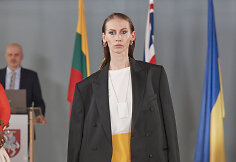 Agnė Kuzmickaitė Londono mados savaitėje pristatė savo kolekciją