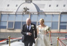 Gedimino &Scaron;eduikio ir Alisos Gaižauskaitės vestuvių akimirka