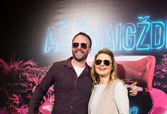 Beata Nicholson su vyru Tomu