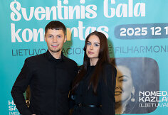 Hector Sandoval ir Nomeda Kazlaus &scaron;ventinis gala koncertas