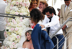 Heidi Klum ir Tomo Kaulitzo vestuvių akimirka
