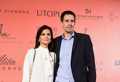 Mindaugas Lukauskis su žmona Jurgita