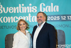 Hector Sandoval ir Nomeda Kazlaus &scaron;ventinis gala koncertas