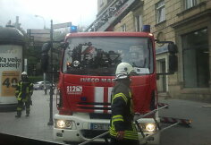 Ugniagesiai Pamėnkalnio gatvėje