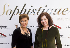 Grožio salono &bdquo;Sophistique&ldquo; atidarymo akimirka