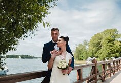 Gintarės Jaro&scaron;aitės ir Edgaro Žarskio vestuvių akimirka