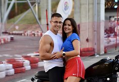 Indrė Burlinskaitė ir Liudas Vaisieta