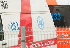 Vidaus reikalų ministras Eimutis Misiūnas lankėsi Vilniaus Greitosios medicinos pagalbos stotyje