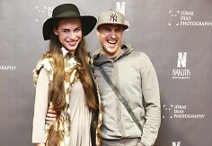 Dainius Žebrauskas-Skruzdėliukas ir Ieva Sakalauskaitė