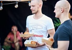 &bdquo;Vilnius Burger Fest&ldquo; aukciono akimirka