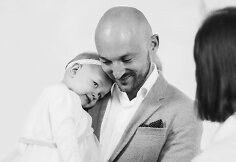 Donatas Baumila su dukra Mėta